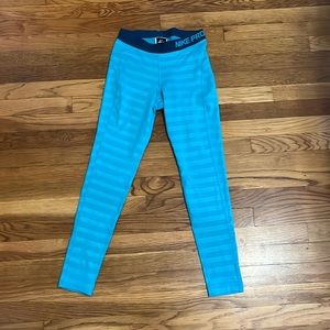Nike Blue Leggings